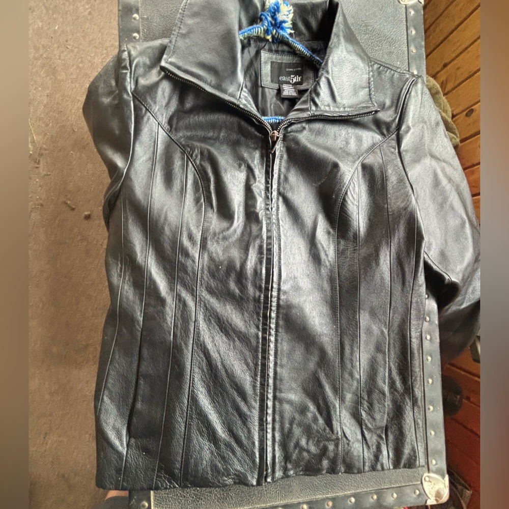 Leather jacket